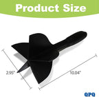 QPQ Good Grips Scoop And Avocado Masher Tool, Guacamole Masher- Slicing & Smashing, Ergonomic Non-Slip Handle, Perfect for Guacamole, Soft Fruits & Vegetables (Black)