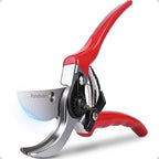 Fondwell 8.5" Bypass Pruning Shears for Gardening: Heavy Duty Garden Clippers Hand Pruners of High Cutting Efficiency