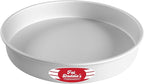 Fat Daddio's Round Cake Pan, 13 x 2 Inch, Silver
