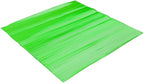 Restaurantware 12" x 12" Rippled Aluminum Foil Food Wrap and Fry Basket Liner: Perfect for Restaurant Take Out Bakeries and Food Trucks - Green Foil Sandwich Wraps - 500-CT