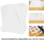 600Pcs Unbleached Parchment Paper Sheets for Baking, 12 x 16 Inch, Non-Stick Precut Half Sheet Parchment Paper for Baking, Cooking, Air Fryer, Oven (white-12" x 16"-600pack)