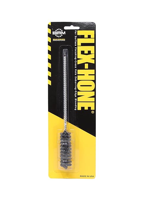 Brush Research BC5840 FLEX-HONE®, 5/8" (16mm) Diameter, 40 Grit, Silicon Carbide, for Mild Steel, Stainless Steel, Cast Iron and Softer Ferrous Materials