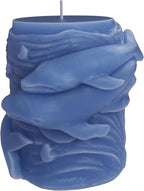 Dolphin Cylinder Animal Resin Casting Silicone Mold for Home Decor & Candle Making Wave Spiral Mold