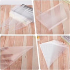 16-Inch 100 Pieces Icing Bags Heavy Duty, AMBESTAR Thick Anti-Burst Disposable Decorating Bags for all Size Tips Couplers and Baking Cookies Candy Supplies Kits, Large Cake Decorating Tools