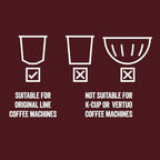 La Natura Lifestyle Beauty Coffee Pods - Lungo Roast European-Style with Biotin, Zinc & Selenium for Hair, Skin & Nails Health - Compostable Nespresso Original Line Compatible Capsules - Pack of 60