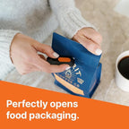 Slice Mini Box Cutter, Manual Retracting, Safe Ceramic Box Cutter Lasting 11x Longer than Metal, Keychain Box Opener, 1 Pack