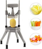 Commercial Vegetable Dicer, 1/2" +1/4" +3/8" Stainless Steel Blade, Quick Chopper Machine Easy for Onion Tomato Pepper Potato