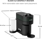 Nespresso Vertuo Pop+ Coffee and Espresso Maker by Breville, Samra Origins by The Weeknd Vertuo Metad Green Machine and Nespresso Aeroccino3 milk frother