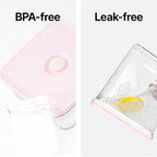 VAKUEN Premium Airtight Water Pitcher ROSE Pink lid, 1.4L(1.48qt) 1pcs, Airtight seal and Vacuum, Leak-free, BPA-free