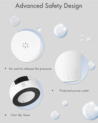 Travel Kettle Twist Lid for Hot Water on the Go 450ml – Small Portable Mini Electric Kettle – 4 Smart Temp Presets – Auto Shut-Off – Leak-Resistant – Stainless Steel BPA-Free 304