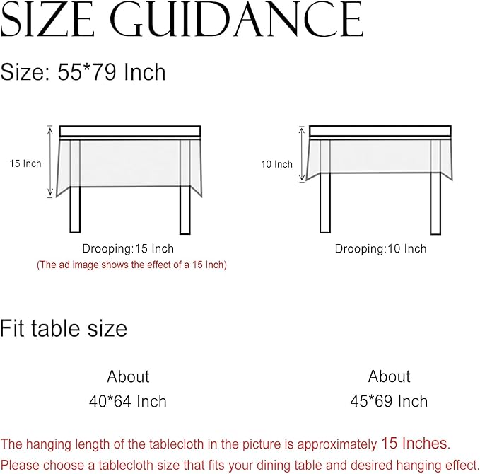 ISAENNE Designer Linen Elegant Table Cloth for Rectangle Table,Colorful Floral Bohemian Tablecloth,Wrinkle Resistant Decor Tablecloths for Dining Thanksgiving Kitchen,55"*79"-Floralsea A
