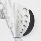 Herb Stripper and Herb Cutter 2 in 1,Herb Stripping Tool Herb Chopper Cilantro Chopper Best Kitchen Gadgets Presents for RV Owners Campers Chefs and Cooking Lovers,1PCS,Black,Stainless Steel