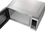 Midea Equipment 1034N1A Countertop Commercial Microwave Oven with Touch Control, 1000W, Stainless Steel, 1.2 CuFt