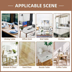 Warmstar Clear Table Cover Protector 12 x 60 Inch,1.5mm Thick Plastic Table Cover Rectangle,PVC Clear Table Protector,Desk Protector Mat for Kitchen, Dresser, Writing Desk，Dining Room Table
