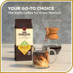 Don Francisco's Decaf Vanilla Nut Ground Coffee, Medium Roast – Flavored 100% Arabica, 12 oz Bag, Premium Coffee for Drip, Pour Over & French Press