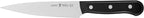 HENCKELS Solution Razor-Sharp 6-inch Utility Knife, Tomato Knife, German Engineered Informed by 100+ Years of Mastery, Black/Stainless Steel