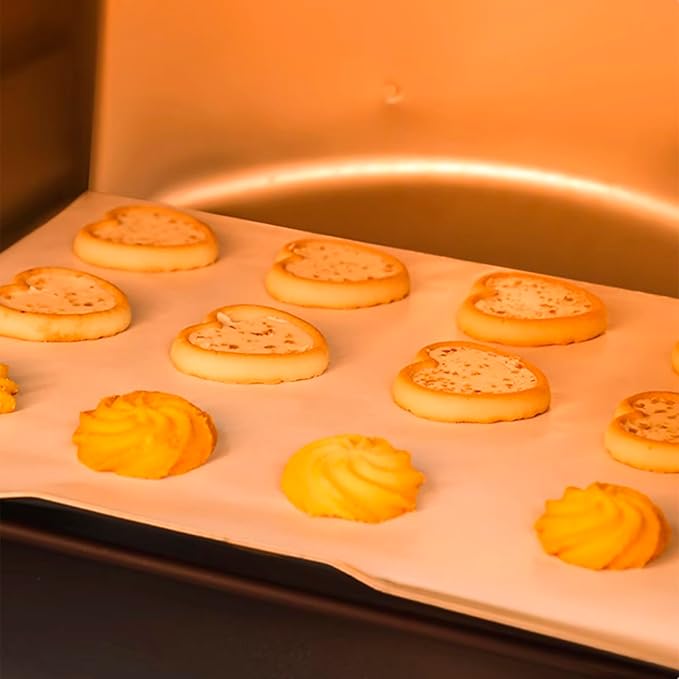 Parchment Sheet 300Pcs,Parchment Paper Sheets 12 x 16 in Non-Stick Baking Paper,Precut Parchment Paper for Baking, Cooking, Grilling, Frying and Steaming, Fit for Quarter Sheet Pans
