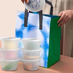 Deli Food Containers with Lids 12 oz-20 Pack Meal Prep Containers Food Storage Containers with Lids Stackable, Leakproof, BPA Free, Microwave Dishwasher Freezer Safe for Takeout Meal