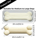 2 Pack Treat Silicone Molds Big Bone Shape Ice Cube Trays Dog Birthday Cake Mold Bone Shape Cake Pan for Frozen Treats Dog Chews Baking