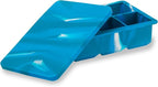 Host Ice Cube Tray with Lid, Makes 6 Large 2" Cubes, Durable Silicone Trays, Perfect for Cocktails, Beverages, Mocktails, Iced Coffee, Tea, Infused Water, Kitchen Essentials, Set of 1, Blue Marble