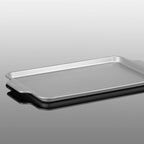 Starfrit The Rock Wave 28x44.5cm (11"x17.5") Non-Stick Large Cookie Sheet - Durable Carbon Steel - Oven Safe - PFOA Free - Easy to Clean - Grey