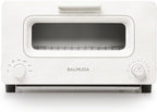 BALMUDA The Toaster | Steam Oven Toaster | 5 Cooking Modes: Sandwich Bread, Artisan Bread, Pizza & Pastry, Oven | Precise Heat Control | Steam Technology | Baking Pan | US Version | White