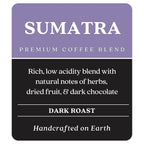 Copper Moon Dark Roast Whole Bean Coffee, Sumatra Blend, 2 Lb (Pack of 2)