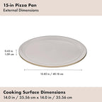 OXO Good Grips Non-Stick Pro Ceramic Coated Metal Bakeware 15” Pizza Pan – Biscuit