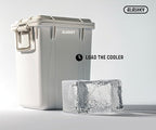 Alaskey® Giant Ice Block Mold 12 lbs With Lid (2-Pack) | Create Perfect Ice Bricks | Professional Silicone Mold for Crafting Extra Large Ice Cubes, Ideal for Ice Baths, Coolers, Bartender Accessories