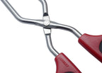 Stainless Steel Scissor Tongs 11-Inch Heavy Duty Grilling Tongs, Set of 2