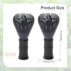 Resin Matcha Whisk Traditional Japanese Chasen Matcha Tea Whisk Gifts for Tea Lovers Reusable Plastic Matcha Whisk for Authentic Tea Preparation (Black+Black)