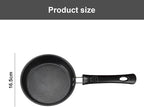 Mini Nonstick Omelet Pan with Lid, 6.3 Inch Single Serve Frying Pan Skillet, Dishwasher Safe, Multipurpose Pan Designed for Eggs, Omelets, Pancakes, Dishwasher Safe