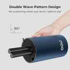 OOU Universal Knife Block Holder - Round Kitchen Knife Storage Unique Slot Design to Protect Blades, Space Saver Knife Organizer Detachable for Easy Cleaning, Blue