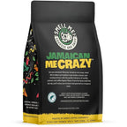 Bones Coffee Company Jamaican Me Crazy, Vanilla Caramel Flavored Coffee, Medium Roast Low Acid Arabica Beans Compatible with Auto drip and French Press Coffee Maker, 12 Oz Ground