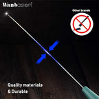 Wanbasion Green Professional Kitchen Knife Set, Stainless Steel, Dishwasher Safe with Sheathes