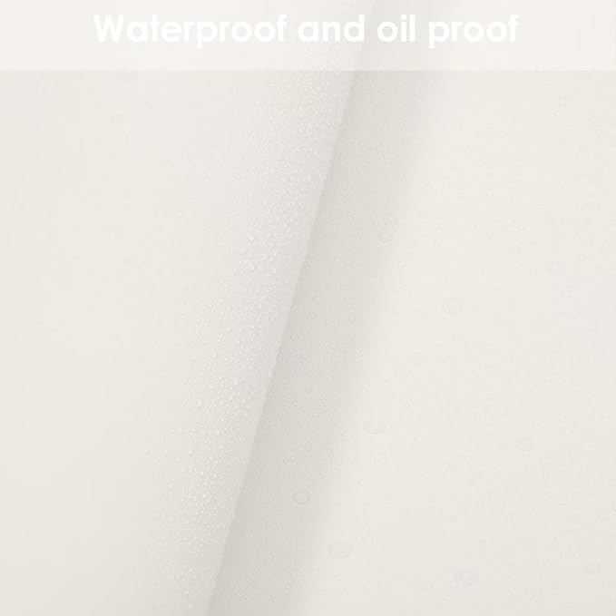 Leather Dresser Cover,1.8mm Thick,10x43 Inch,Dresser Protector Top,Dresser Top Protector,Dresser Cover Top,Dresser Top Cover,Dresser Cover Top for Bedroom.(White+White,10x43)