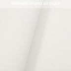 Leather Dresser Cover,1.8mm Thick,14x90 Inch,Dresser Protector Top,Dresser Top Protector,Dresser Cover Top,Dresser Top Cover,Dresser Cover Top for Bedroom.(White+White,14x90)