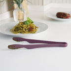 carrotez Silicone Tongs for Cooking, Anti-Slip,Non-Scratch Kitchen Tongs 9.5 inch Silicone Tongs 1Pack - Burgundy