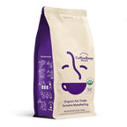 Coffee Bean Direct Organic Fair Trade Sumatra Mandheling, Whole Bean Coffee, Light Roast, 2.5 Pound Bag (Pack of 1)