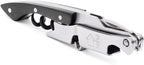 Pocket Prestige Waiters Corkscrew By Coutale Sommelier - Blackwood - French Patented Spring-Loaded Double Lever Wine Bottle Opener for Bartenders and Gifts - Sharp Micro-Serrated Knife