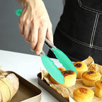 Mini Tongs with Silicone Tips 7 Inches Silicone Cooking Tongs, Set of 3 (Mint)
