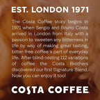 Costa Coffee Whole Bean Coffee, Signature Blend Medium Roast, 12oz each, Rainforest Alliance Certified