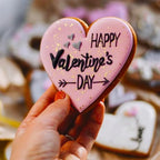 Heart Cookie Cutters Set 6Pcs, Stainless Steel Sturdy Metal Fondant Cookie Cutters Biscuit Mold Kitchen Accessories Tool, Valentine's Day Holiday Birthday Family Party