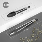 Set of 2 Cooking Tongs,600ºF High Heat-Resistant,Kitchen Utensils,Cooking Utensils for Grill,Salad,BBQ,Frying,Baking,Serving 9/12 inches