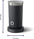 Philips Baristina Milk Frother - Foam Milk Perfectly. Hot and Cold. Dairy and Non-Dairy. Easy to Clean. for Philips Baristina Espresso Machines. Black (BAR311/60)