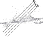 only fire Shish Kabob Set with Stainless Steel Ring, Automatic Skewers Turner for Weber 22" Kettle and Other Similar Kettle Grills