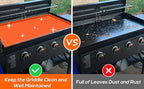 Silicone Griddle Mat, Grill Cover for Blackstone 36 Inch Griddle - Heavy Duty Food Grade Silicone Mat, Thickened 36" Mat Protective Cover Grilling Accessory for Black Stone - Orange
