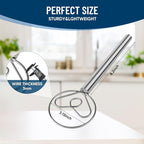 Danish Dough Whisk Stainless Steel Hook Dutch Mixer Tool for Bread Sourdough Baking Mixing