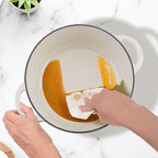Enameled Cast Iron Dutch Oven Pot with Lid Heavy-Duty Cookware for Bread Baking, Braising, Stews, Roasting,4QT， creamy white