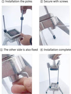 Commercial Vegetable Dicer, Stainless Steel Blade Quick Chopper Machine Easy for Onion Tomato Pepper Potato(1/4")